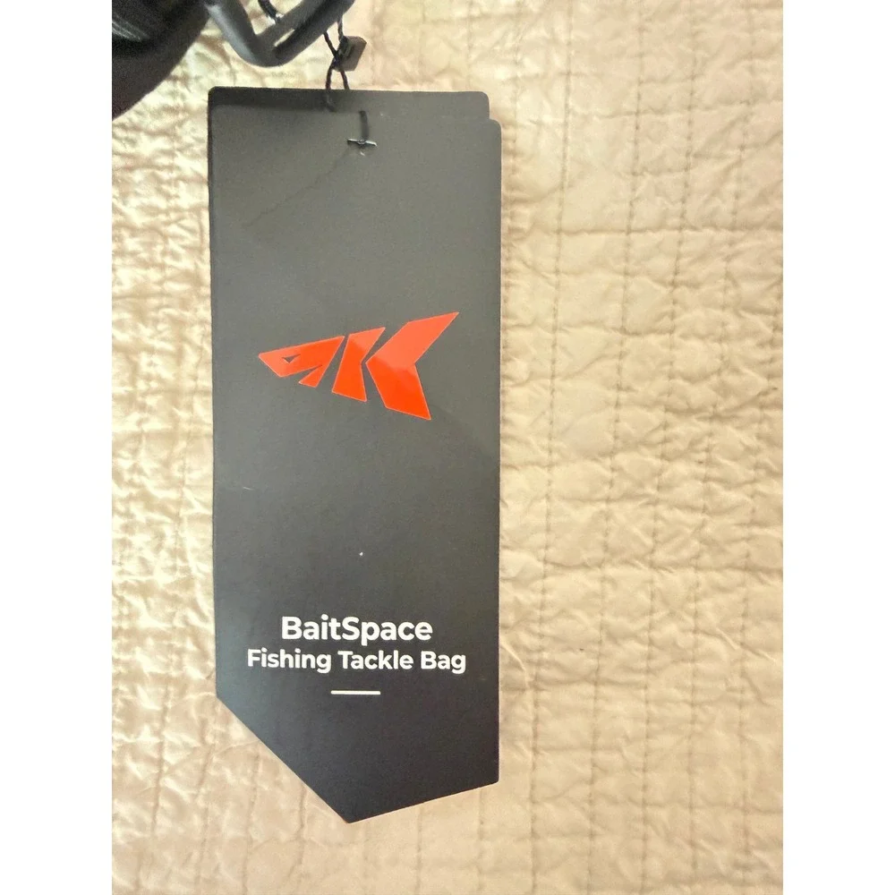 KastKing BaitSpace Fishing Sling Backpack Black Camo Tackle Bag NWT